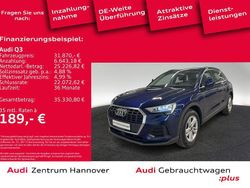 Navarrablau metallic Gebraucht 2024 Audi Q3 Ambiente SUV | 31.870 € (Superpreis)