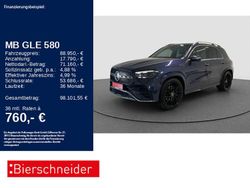 Blau Gebraucht 2024 Mercedes GLE580 AMG line SUV | 88.950 € (Superpreis)