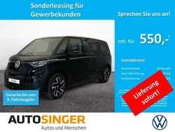 Schwarz Neu 2025 VW ID. Buzz Goal Van | 77.480 € (Teuer)