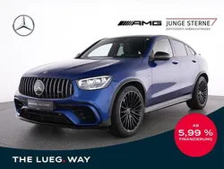 Blau metalliclack spektralblau Gebraucht 2023 Mercedes GLC63 AMG AMG Coupé | 89.685 €