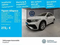 Oryxweiß perlmutteffekt Gebraucht 2024 VW Tiguan Allspace R-line SUV | 49.980 € (Teuer)
