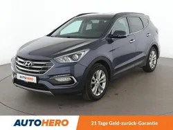 Blau Gebraucht 2017 Hyundai Santa Fe Style SUV | 17.640 € (Guter Preis)