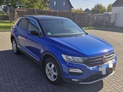 Blau Gebraucht 2021 VW T-Roc Sport SUV | 24.500 € (Guter Preis)
