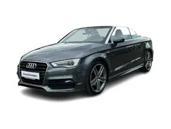 Grau Gebraucht 2015 Audi A3 Cabriolet S-Line Cabrio | 20.990 € (Fairer Preis)