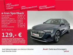 Plasmablau metallic Gebraucht 2021 Audi e-tron S-Line SUV | 34.897 € (Etwas zu teuer)