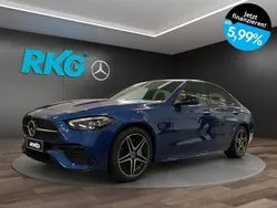 Blau Gebraucht 2024 Mercedes C200 AMG Limousine | 44.570 € (Fairer Preis)