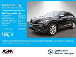 Deep black perleffekt Gebraucht 2023 VW Tiguan Allspace Life SUV | 38.930 € (Fairer Preis)
