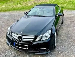 Schwarz Gebraucht 2010 Mercedes E200 Avantgarde Cabrio | 15.950 € (Etwas zu teuer)