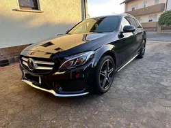 Schwarz Gebraucht 2017 Mercedes C220 AMG line Kombi | 19.600 € (Etwas zu teuer)