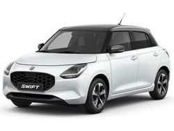 Weiß (pure white pearl metallic / mineral gray meta) Gebraucht 2025 Suzuki Swift Comfort+ Kleinwagen | 23.000 € (Teuer)