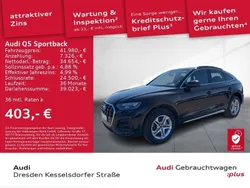 Mythosschwarz metallic Gebraucht 2023 Audi Q5 Sportback Ambiente SUV | 41.980 € (Superpreis)