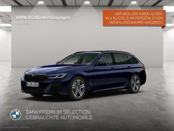 Blau Gebraucht 2021 BMW 540 M Sport Kombi | 53.480 € (Etwas zu teuer)