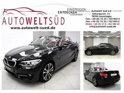 Saphirschwarz Gebraucht 2016 BMW 220 Sport Line Cabrio | 23.700 € (Fairer Preis)