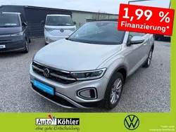Ivory silver metallic Gebraucht 2023 VW T-Roc Cabriolet Style Cabrio | 26.860 € (Guter Preis)