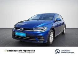 Blau Gebraucht 2022 VW Polo Style Limousine | 18.339 € (Fairer Preis)