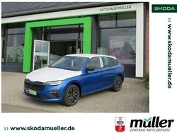 Blau (raceblau metallic) Neu 2025 Skoda Scala Tour Kleinwagen | 31.623 €