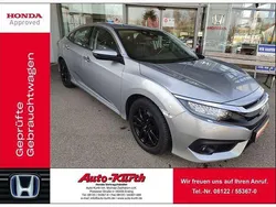 Lunar silver met. Gebraucht 2018 Honda Civic Executive Limousine | 19.490 € (Fairer Preis)