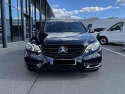 Schwarz Gebraucht 2017 Mercedes E350 AMG line Limousine | 25.800 € (Superpreis)