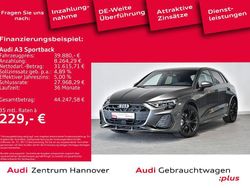 Grau Gebraucht 2024 Audi A3 Sportback S-Line Kleinwagen | 54.090 €