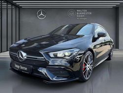 Unilack nachtschwarz Gebraucht 2021 Mercedes CLA35 AMG Shooting Brake AMG Kombi | 39.270 € (Etwas zu teuer)