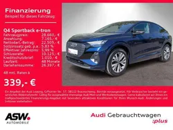Navarrablau metallic Gebraucht 2022 Audi e-tron SUV | 28.660 € (Guter Preis)