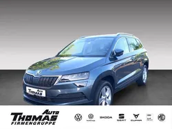 Quarzgrau metallic Gebraucht 2019 Skoda Karoq Soleil SUV | 18.950 € (Fairer Preis)