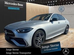 Lack hightechsilber Gebraucht 2024 Mercedes C300e AMG Limousine | 49.388 € (Teuer)