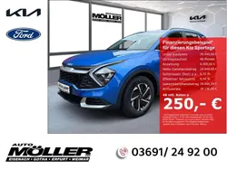 Blue flame metallic Gebraucht 2024 Kia Sportage Comfort SUV | 30.449 € (Superpreis)
