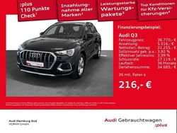 Mythosschwarz metallic Gebraucht 2024 Audi Q3 Advanced Plus SUV | 37.350 € (Guter Preis)