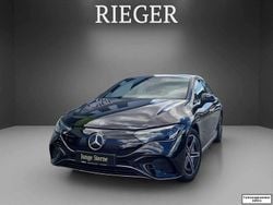 Metalliclack obsidianschwarz (metallic) Gebraucht 2023 Mercedes EQE350 AMG Limousine | 47.899 € (Guter Preis)