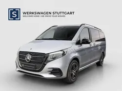 Lackfarbe hightechsilber mb 9 Gebraucht 2024 Mercedes V300 Exclusive Van / Kleinbus | 100.512 €