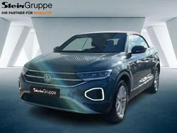 Blau Gebraucht 2022 VW T-Roc Cabriolet Style Cabrio | 27.270 € (Guter Preis)
