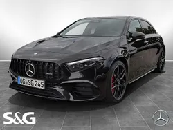 Metalliclack kosmosschwarz Gebraucht 2025 Mercedes A45 AMG Premium Plus Limousine | 78.999 €