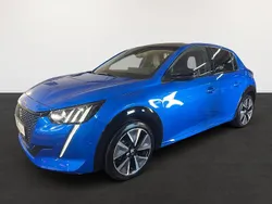 Blau Gebraucht 2020 Peugeot e-208 GT Kleinwagen | 16.280 € (Fairer Preis)