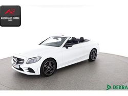 Weiss Gebraucht 2019 Mercedes C300 AMG Cabrio | 31.880 € (Superpreis)
