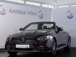 Rubellitrot lack Gebraucht 2021 Mercedes E450 AMG line Cabrio | 58.990 € (Fairer Preis)