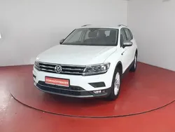 Weiß (pure white) Gebraucht 2021 VW Tiguan Allspace Highline SUV | 29.950 € (Guter Preis)