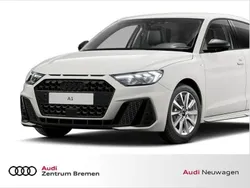 Weiß Neu 2025 Audi A1 Sportback S-Line Kleinwagen | 32.745 € (Etwas zu teuer)