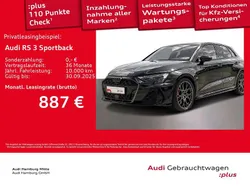 Mythosschwarz metallic Gebraucht 2025 Audi RS3 Sportback Ambiente Kleinwagen | 72.999 € (Fairer Preis)