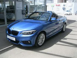 Estorilblau 2 metallic Gebraucht 2019 BMW 218 M Sport Cabrio | 19.999 € (Guter Preis)