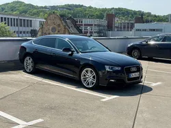 Schwarz Gebraucht 2017 Audi A5 Sportback S-Line Limousine | 17.800 € (Superpreis)