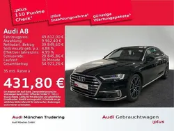 Mythosschwarz metallic Gebraucht 2021 Audi A8 Ambiente Limousine | 49.812 € (Guter Preis)