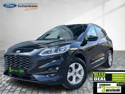 Obsidianschwarz metallic Gebraucht 2022 Ford Kuga ST-Line SUV | 23.980 € (Superpreis)