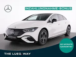 Unilack polarweiß Gebraucht 2024 Mercedes EQE350 AMG Limousine | 58.685 € (Etwas zu teuer)