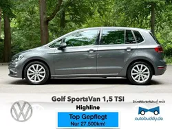 Grau Gebraucht 2020 VW Golf Sportsvan Highline Van / Kleinbus | 21.500 € (Fairer Preis)
