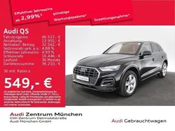 Mythosschwarz metallic Gebraucht 2023 Audi Q5 Ambiente SUV | 46.517 € (Guter Preis)