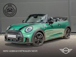British racing green (metallic) Gebraucht 2022 Mini John Cooper Works Cabriolet Cabrio | 26.830 €