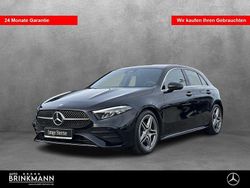 Schwarz Gebraucht 2024 Mercedes A200 AMG line Limousine | 29.380 € (Guter Preis)