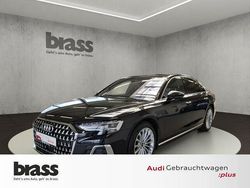 Mythosschwarz metallic Gebraucht 2024 Audi A8 Ambiente Limousine | 69.900 € (Fairer Preis)