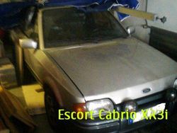 Silber metallic Gebraucht 1988 Ford Escort Cabriolet Cabrio | 600 €